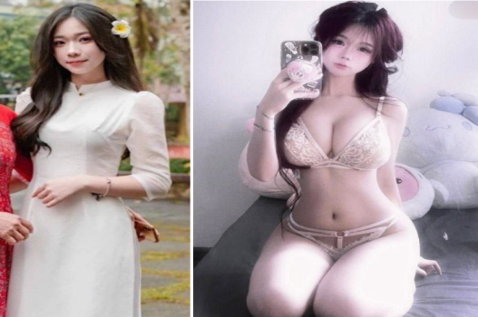 Clip sex nữ sinh chân dài háng rộng mê hoặc