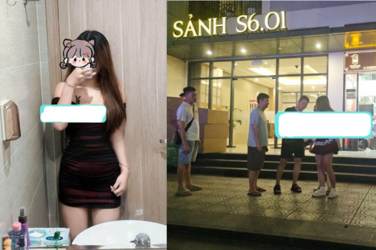 Hot girl bán thân bị quay lén