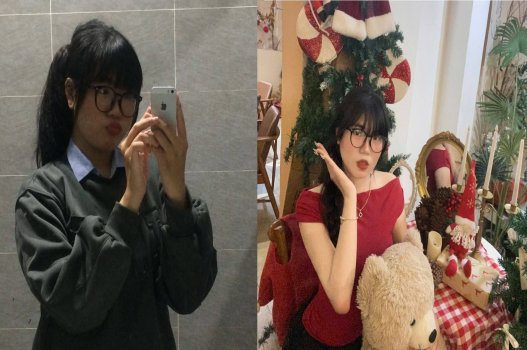 Ngượng ngùng trong phút giây gần gũi nàng xinh đẹp tỏa sáng