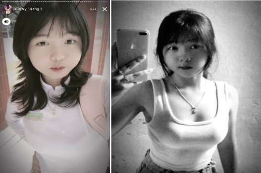 Sex áo dài Gia Vy dáng múp