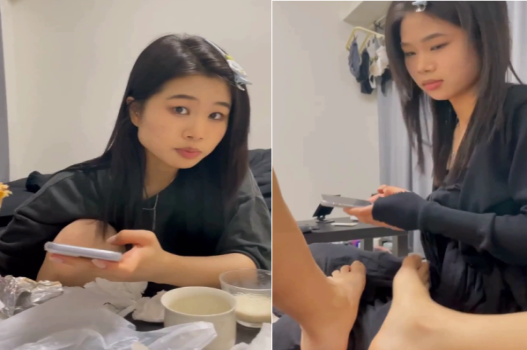 Sinh viên bị bạn chịch suýt ngất xỉu