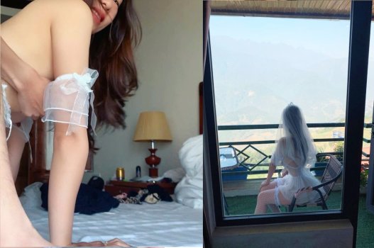 Trốn khỏi lễ cưới để đụ người yêu cũ