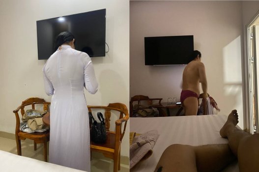 Video nóng cô giáo chịch phụ huynh kiểu phê